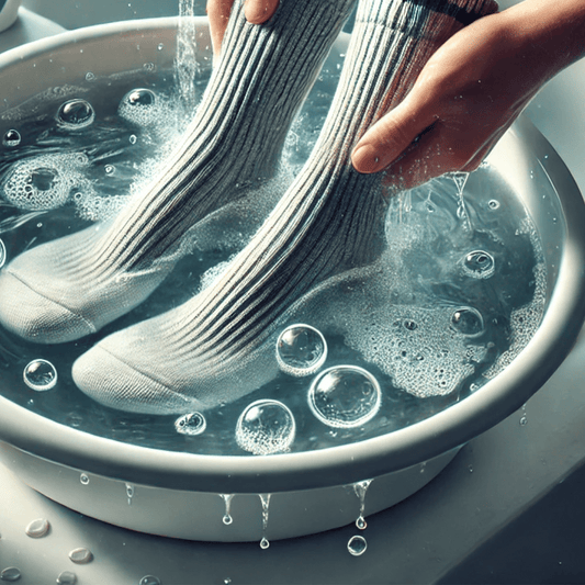 how to wash waterproof socks