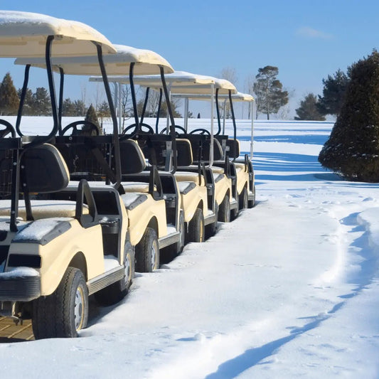 how to practice golf in the winter