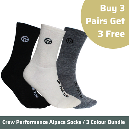 Performance Alpaca Socks - 3 Colour Bundle