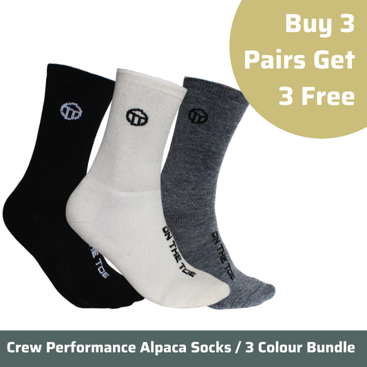 Performance Alpaca Socks - 3 Colour Bundle